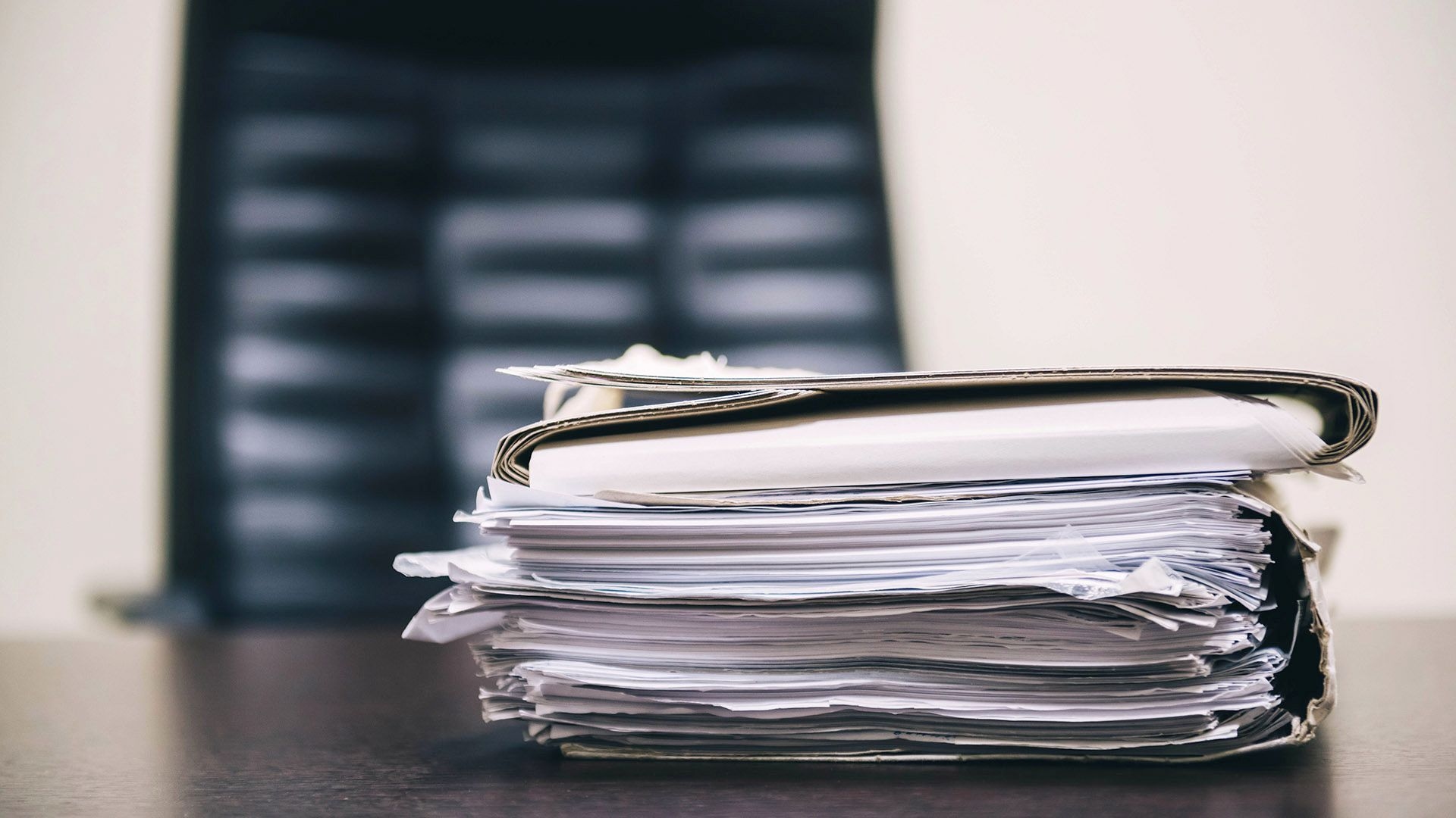Stack of documents